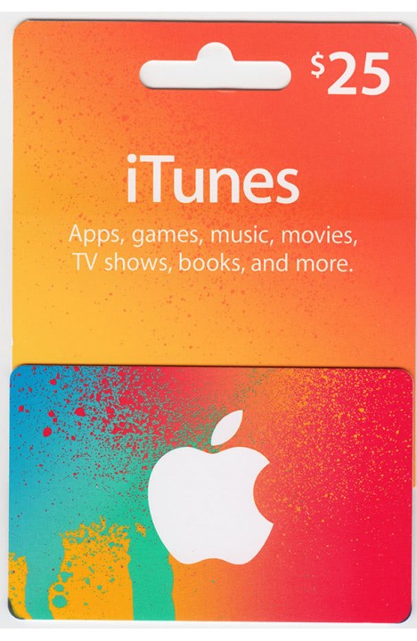 iTunes Gift Card $25 (USA)